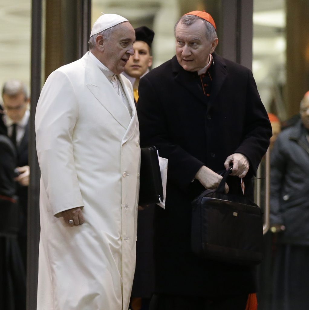 papa francesco e parolin
