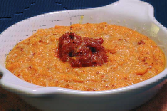 Polenta gratinata al ragù