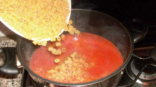 per condire la pasta