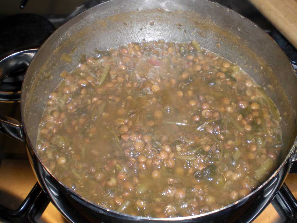 LENTICCHIE E CICORIA