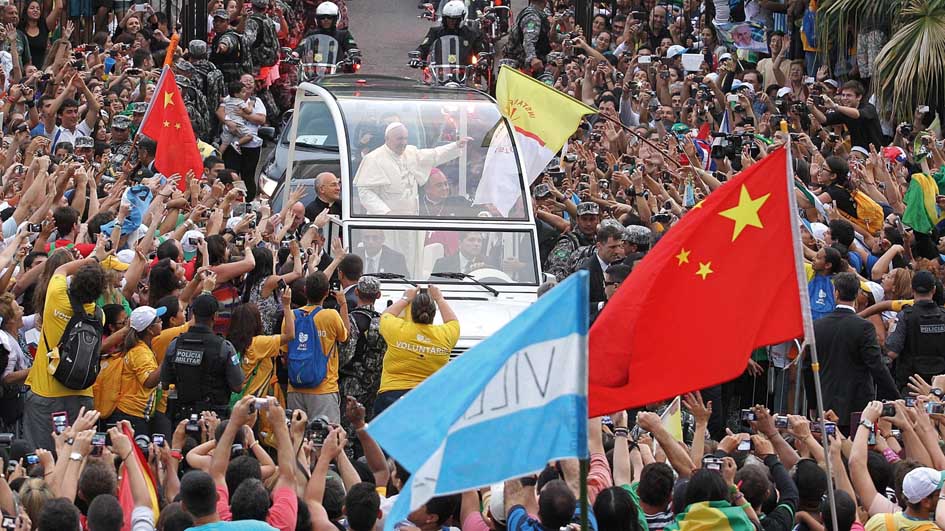 GESÙ, PAPA FRANCESCO  E I GIOVANI