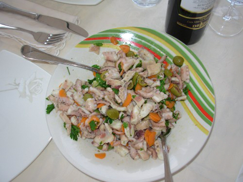 INSALATA DI MOSCARDINI
