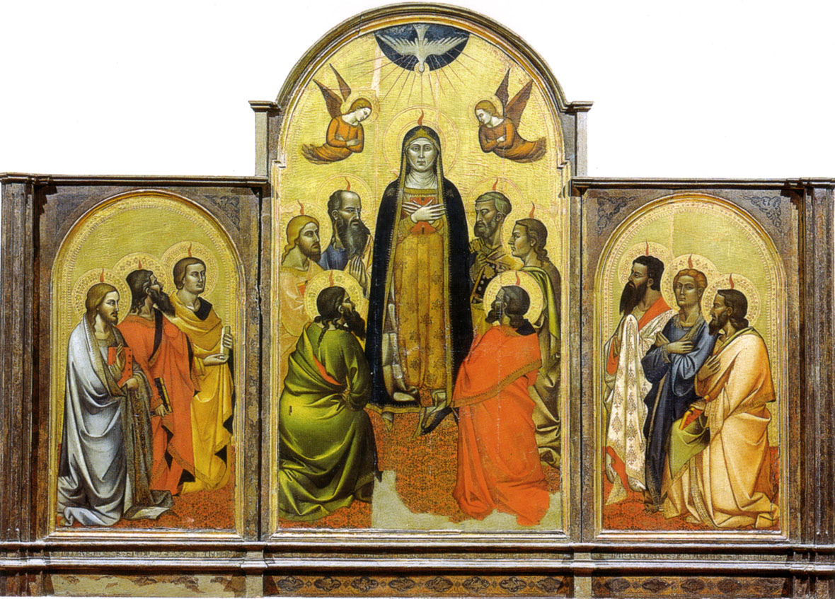 IL TEMPO DEL CENACOLO  E LA PENTECOSTE