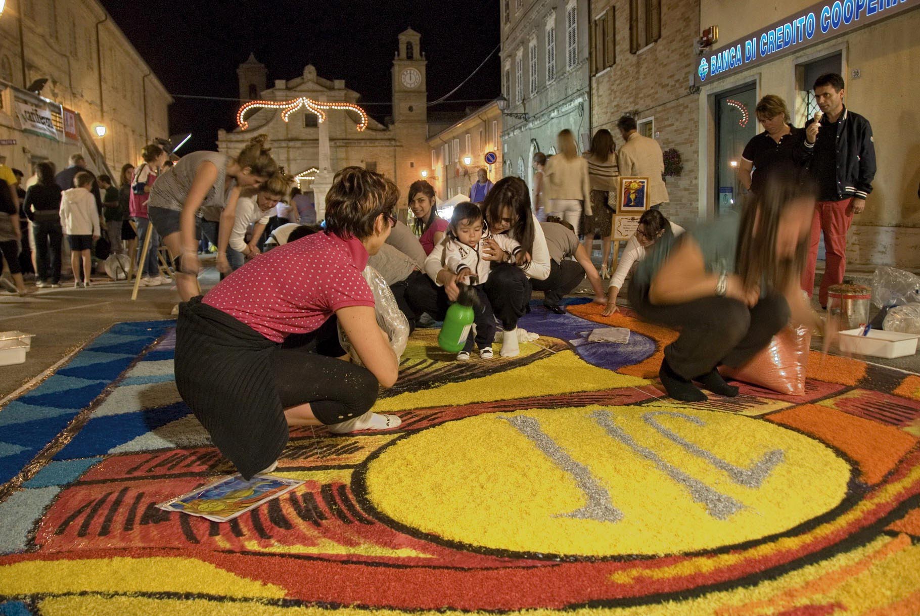 INFIORATA di  MONTEFIORE DELL’ASO