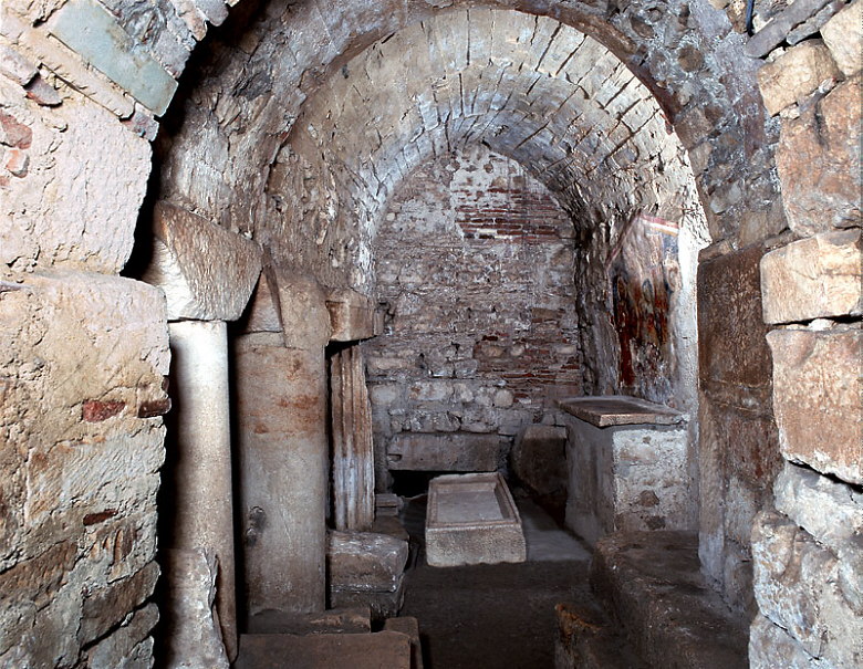 RIAPERTA LA CATACOMBA  DI SAN VITTORINO