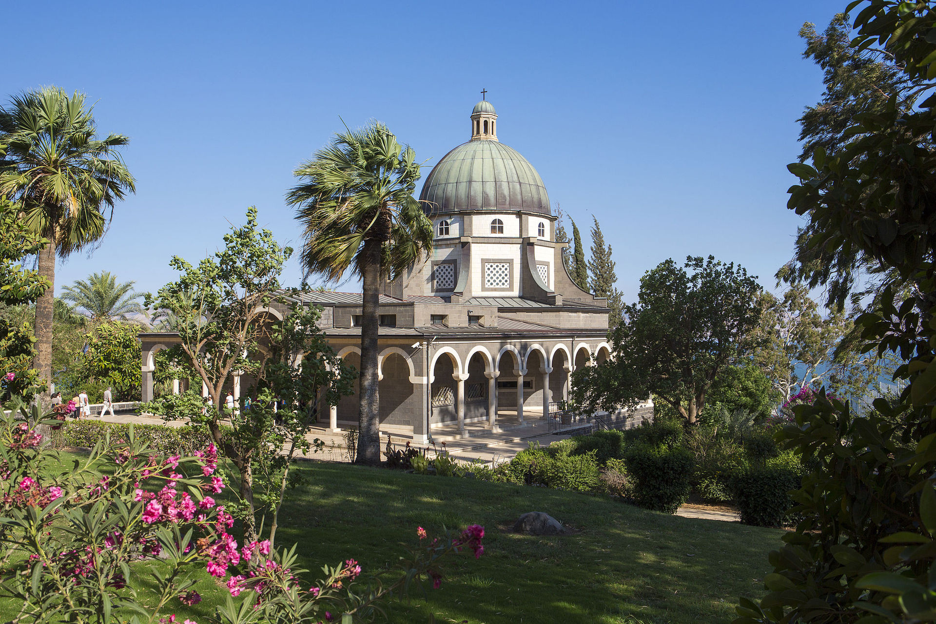 CHIESA DELLE BEATITUDINI IN GALILEA