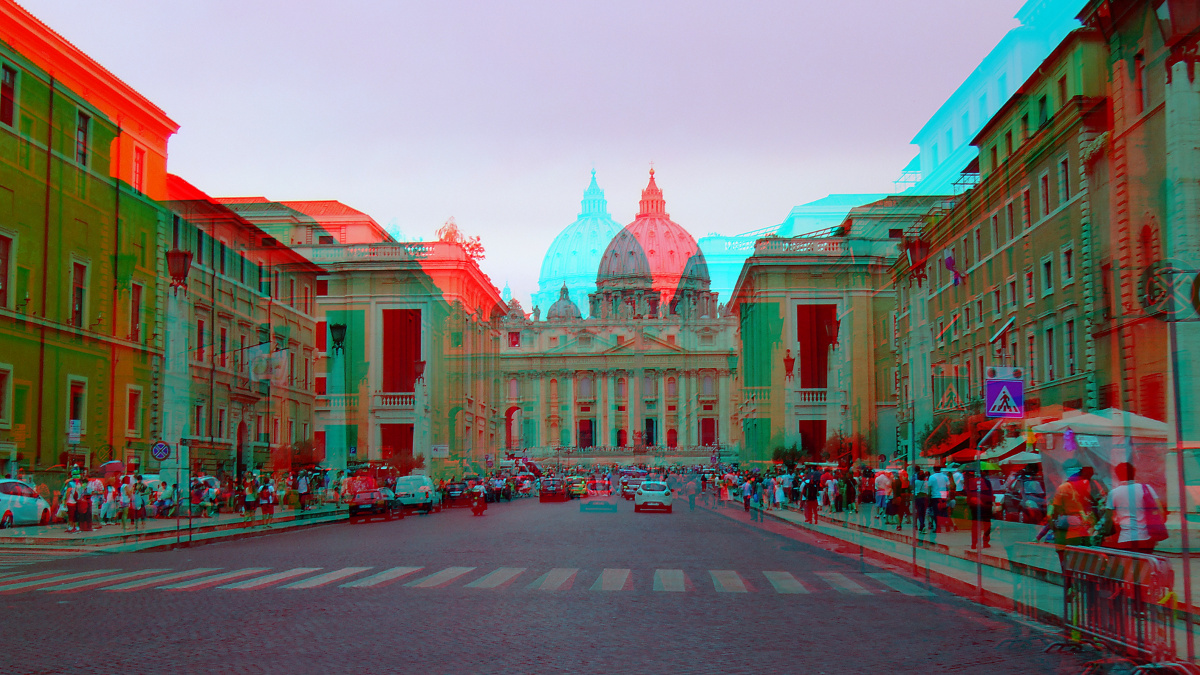 LE BASILICHE PAPALI DI ROMA IN 3 D