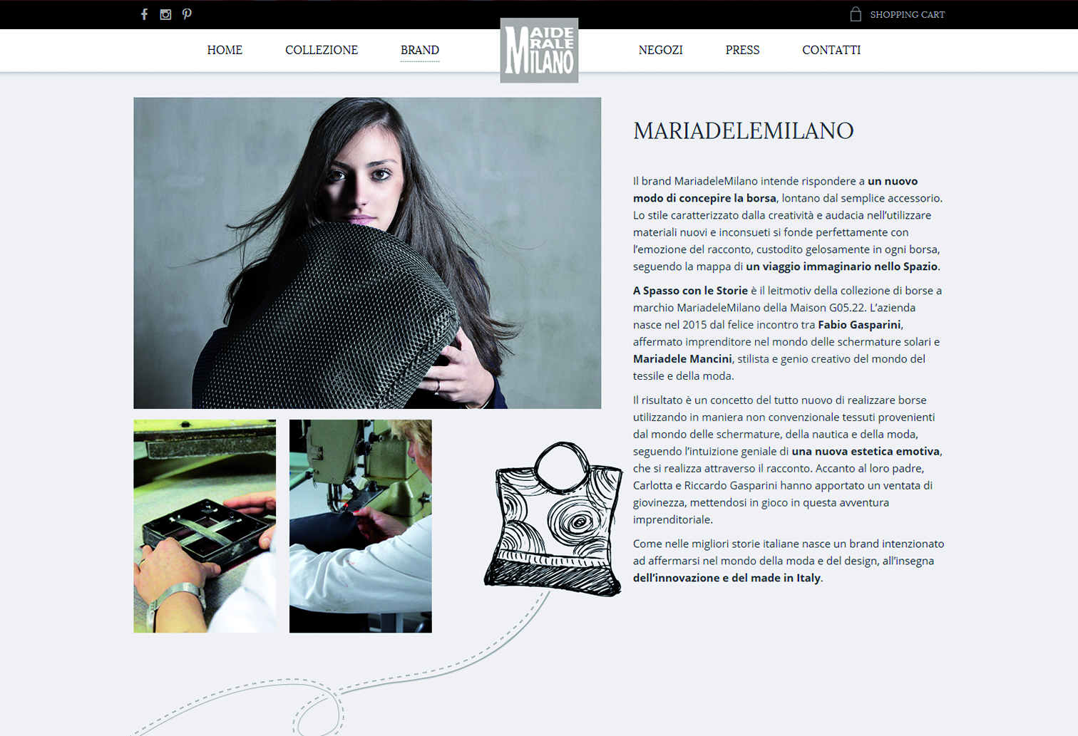 LA VETRINA WEB  DI MARIADELEMILANO