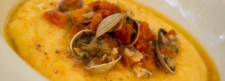 POLENTA CON LE VONGOLE