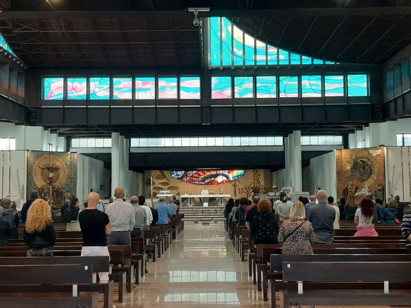 Finalmente le messe domenicali