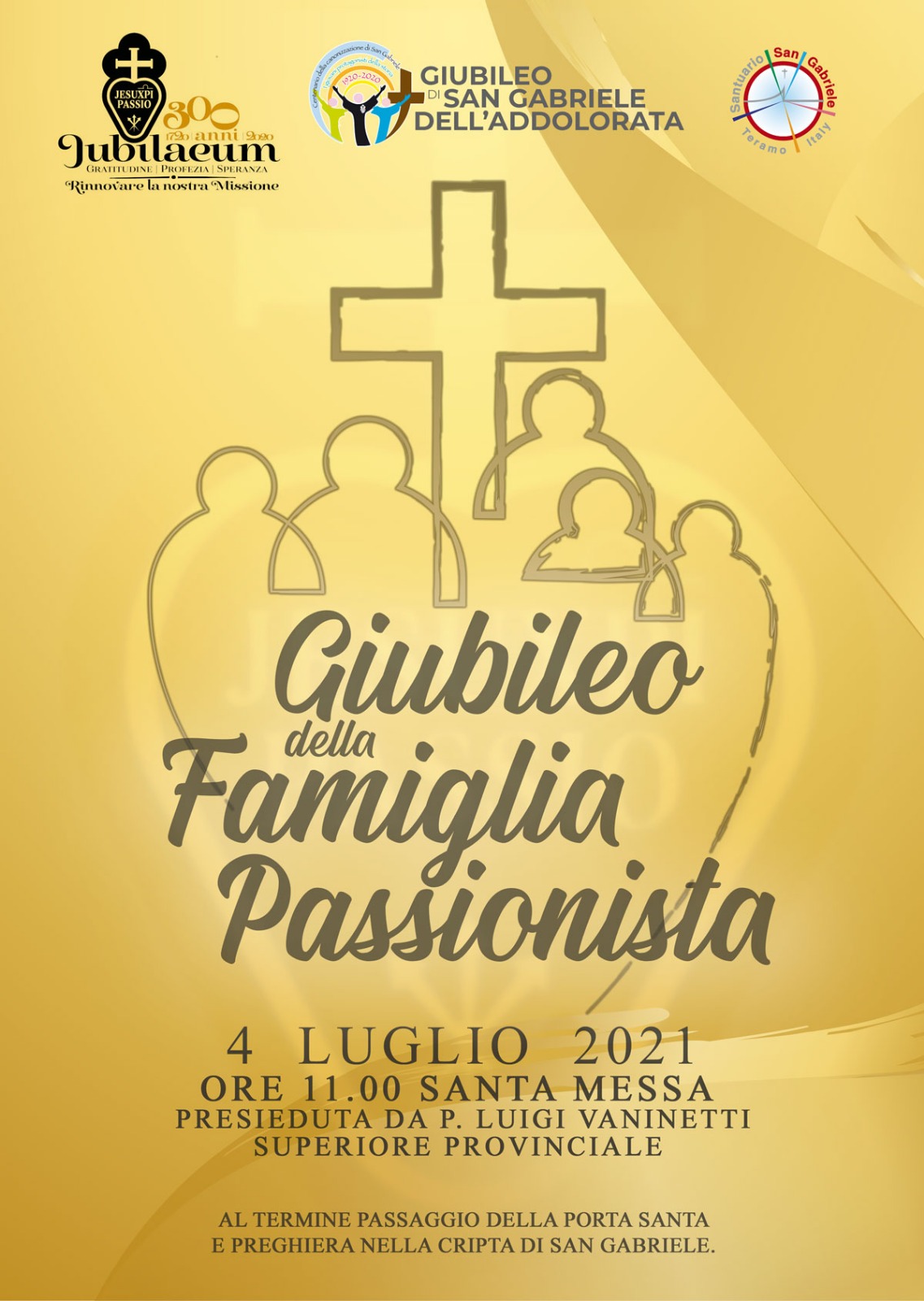 Giubileo della famiglia passionista
