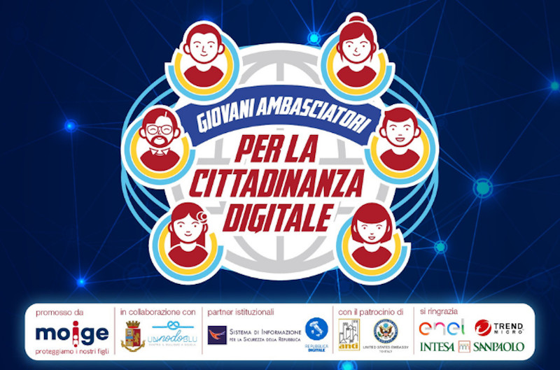 Cittadinanza digitale: il MOIGE forma i giovani ambasciatori