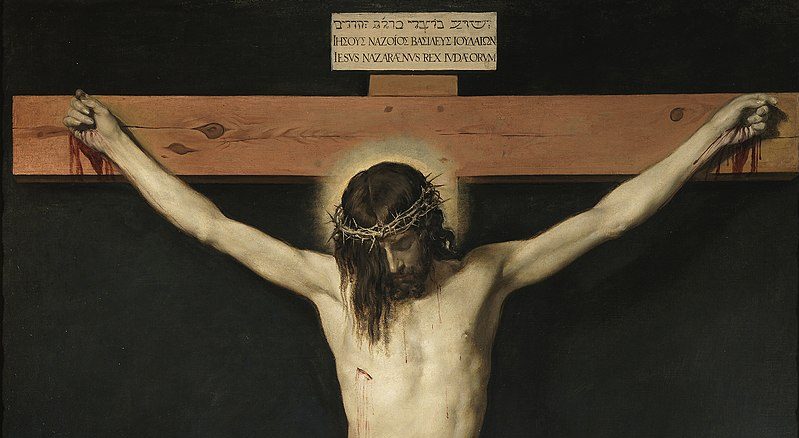 DIO MORTO IN CROCE
