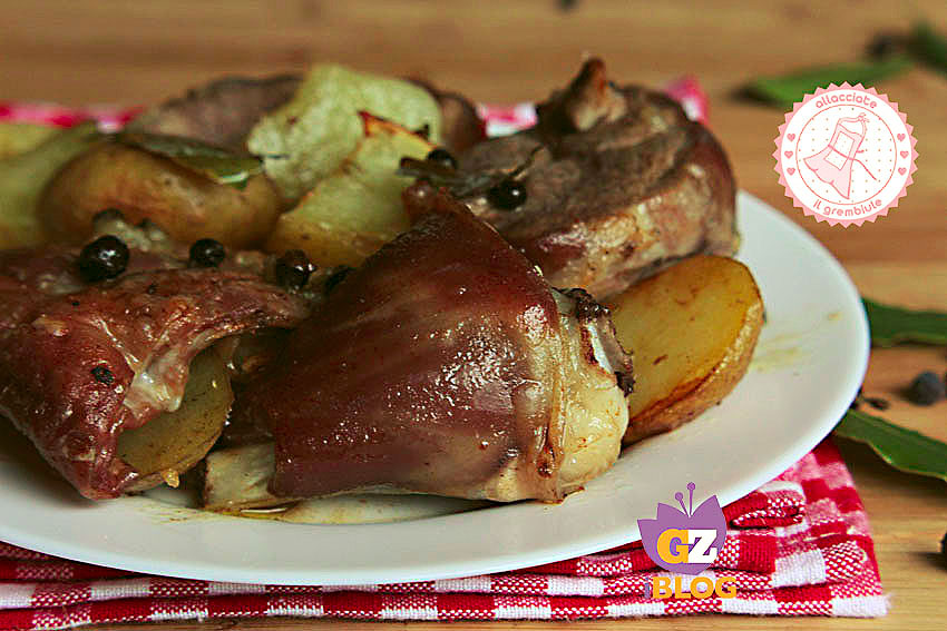 Cosciotto di agnello al forno