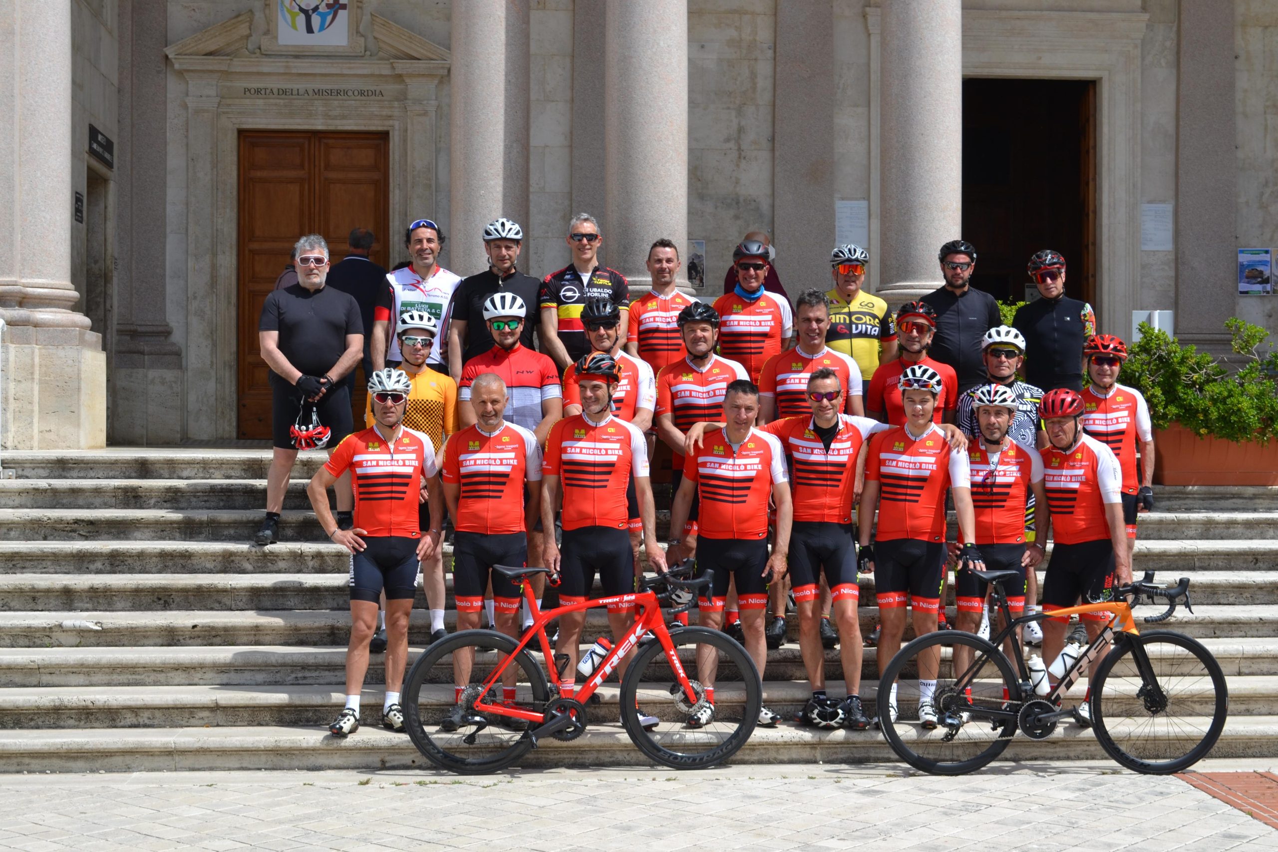 IN BICI DAL SANTO  PER RICORDARE DANILO