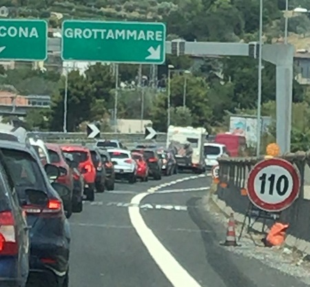 I CANTIERI DELL’A/14  FERMI PER L’ESTATE