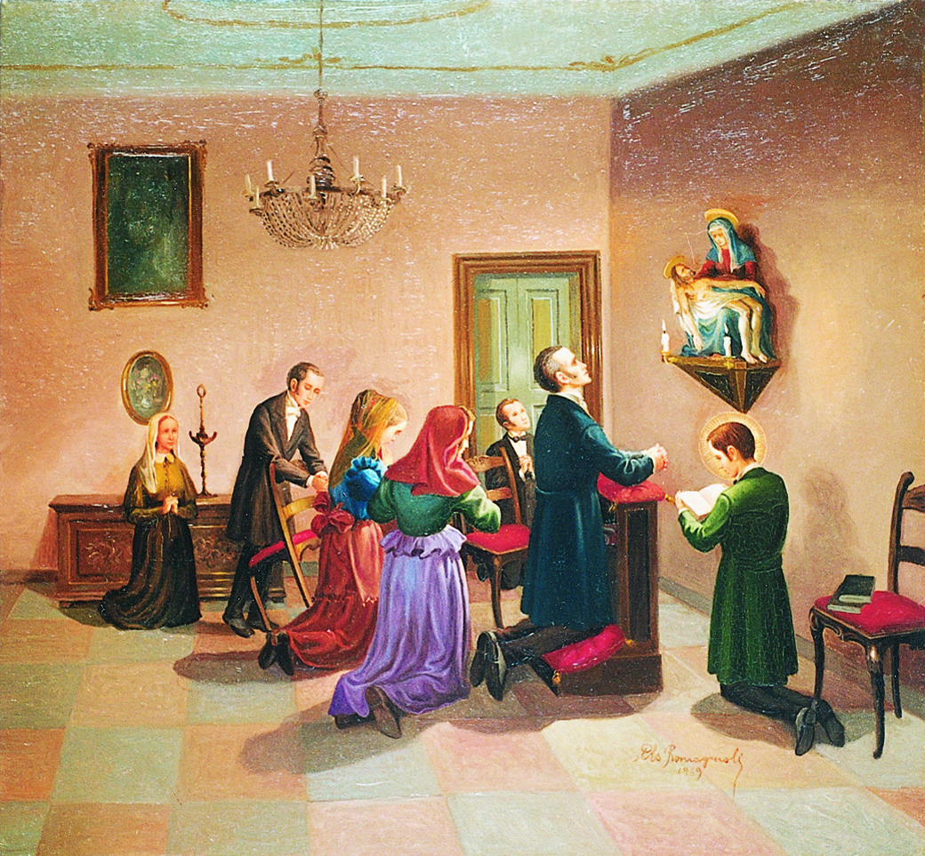 CON MARIA SOTTO LA CROCE