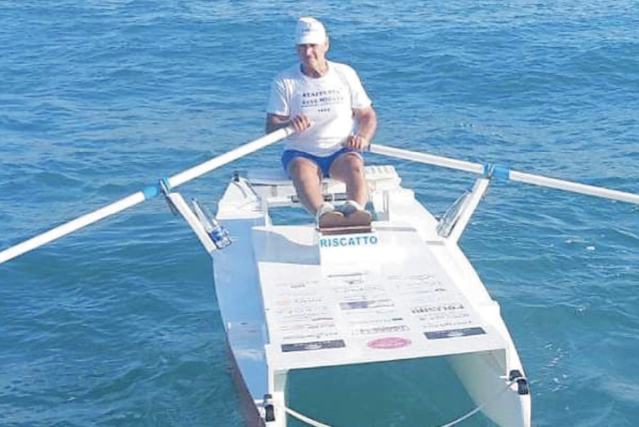 L’UOMO PLASMON HA SFIDATO CON SUCCESSO ANCORA UNA VOLTA IL MARE