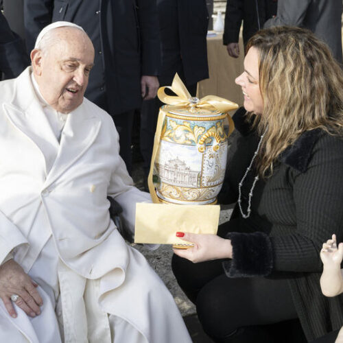 Omaggio al Papa